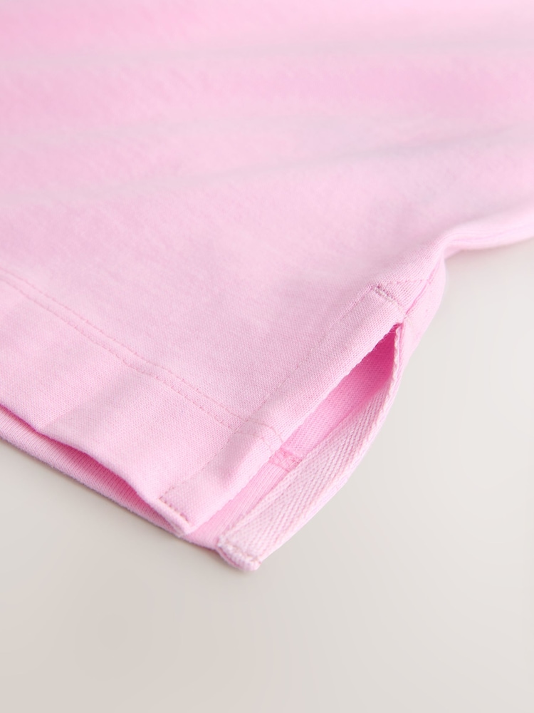 Pink Pickleball Oversized Graphic Print T-Shirt (3-16yrs) - Image 8 of 8