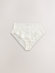 Pastels High Leg All Over Lace Knickers 7 Pack - Image 5 of 10