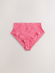 Pastels High Leg All Over Lace Knickers 7 Pack - Image 6 of 10