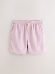 Pink Linen Blend Elasticated Waist Shorts - Image 7 of 10