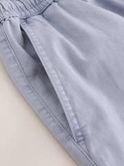 Syrenfarvet - Garment Dyed Drawstring Waist Shorts - Billede 10 af 10