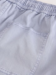 Syrenfarvet - Garment Dyed Drawstring Waist Shorts - Billede 8 af 10