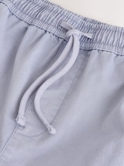 Syrenfarvet - Garment Dyed Drawstring Waist Shorts - Billede 9 af 10