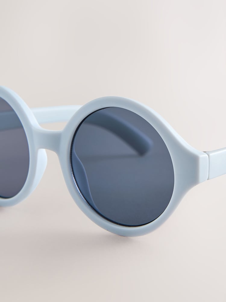 أزرق هادئ - نظارة شمسية مستديرة - Image 4 of 4