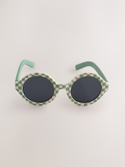 Green Round Sunglasses - Image 2 of 3