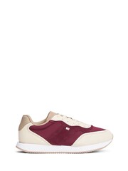 Tommy Hilfiger Natural Suede Monogram Trainers - Image 1 of 6