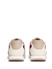 Tommy Hilfiger Natural Suede Monogram Trainers - Image 4 of 6