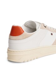 Tommy Hilfiger Brown Suede Cupsole Trainers - Image 5 of 6