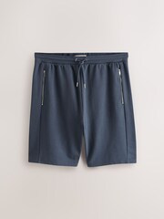 ទឹកសមុទ្រ/ប្រផេះ - កញ្ចប់ 2 - ខោខ្លី Zip Pocket Jersey - រូបភាព 2 នៃ 5