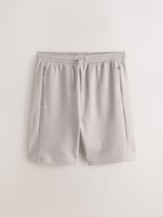 Navy/Grey 2 Pack Zip Pocket Jersey Shorts - Image 9 of 11