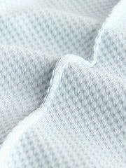 Light Blue Jersey Textured Short Shorts - Image 7 of 9