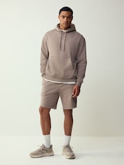 Light Brown Brushed Jersey Shorts - Image 2 of 9