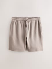 Light Brown Brushed Jersey Shorts - Image 6 of 9