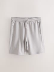 Negru/Gri - 2 Pachet - Pantaloni scurți din tricot cu buzunare cu fermoar - Imaginea 3 din 5