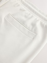 Piatră - Croi drept - Pantaloni scurți din tricot cu buzunare cu fermoar - Imaginea 8 din 9