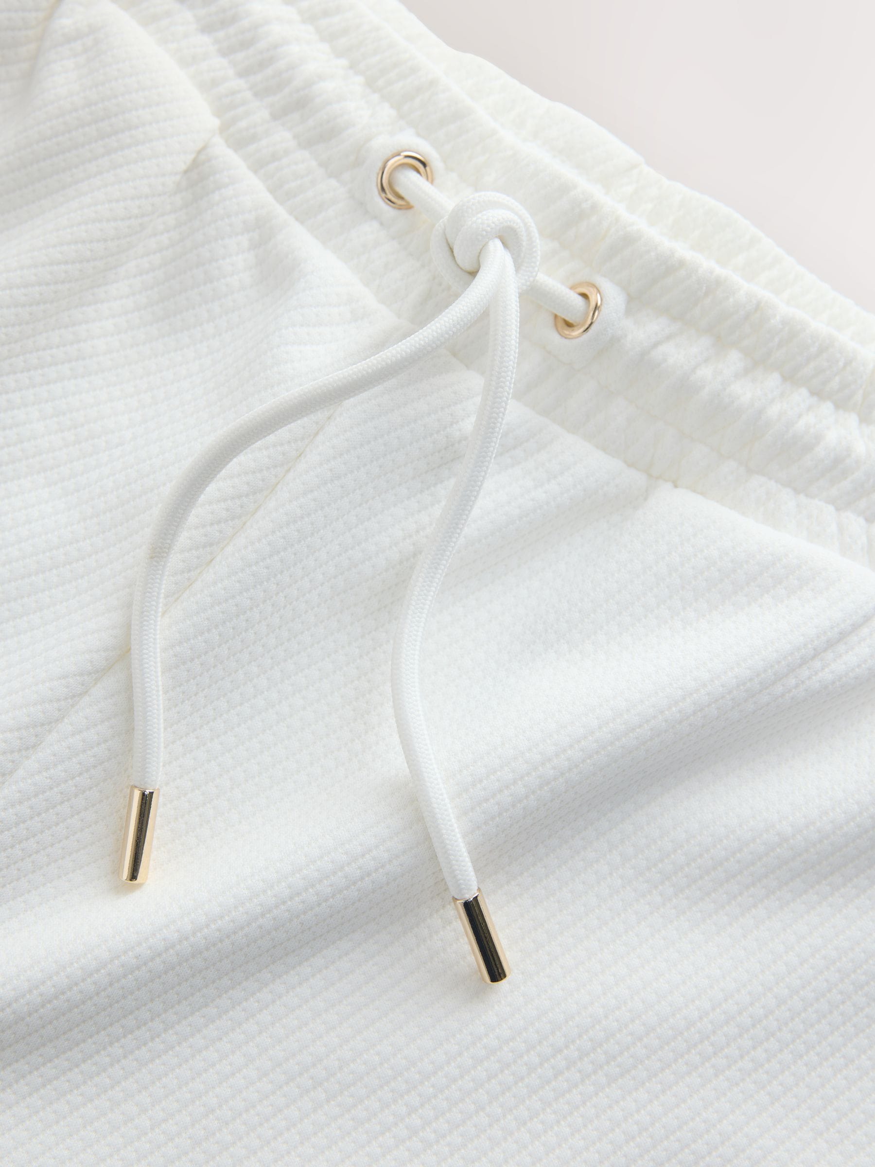 Buy White Textured Jersey Zip Pocket 7 Inch Shorts from Next USA