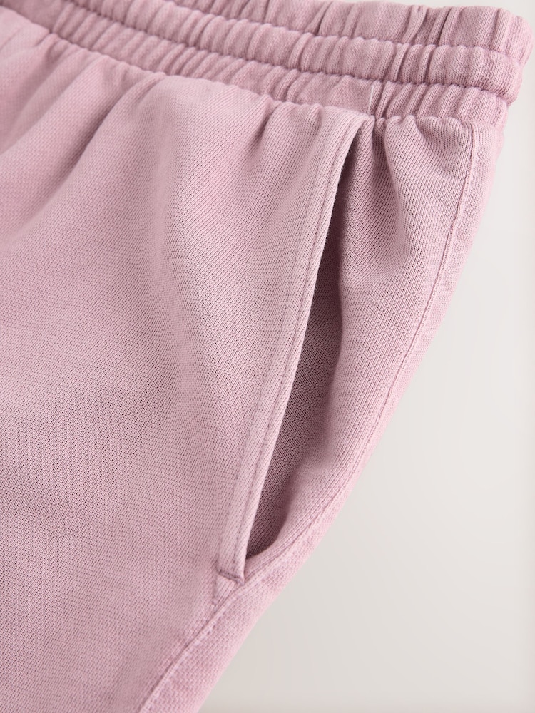Pink Garment Dyed Jersey Shorts - Image 10 of 10