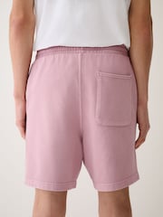 Pink Garment Dyed Jersey Shorts - Image 3 of 10