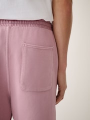 Pink Garment Dyed Jersey Shorts - Image 5 of 10