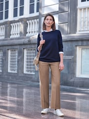 Pure Collection Cashmere Boyfriend Jumper - Image 1 of 4