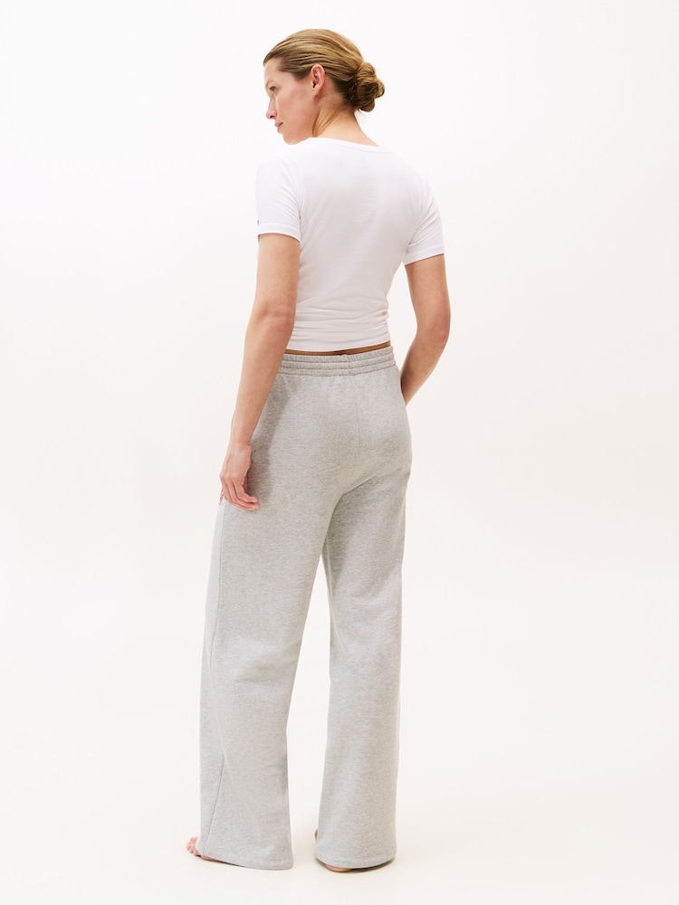 Tommy Hilfiger Grey Crest Wide Leg Joggers - Image 2 of 6