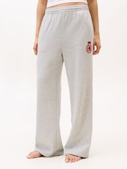 Tommy Hilfiger Grey Crest Wide Leg Joggers - Image 4 of 6