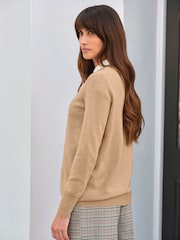 Pure Collection Cashmere Boyfriend Jumper - Image 2 of 3