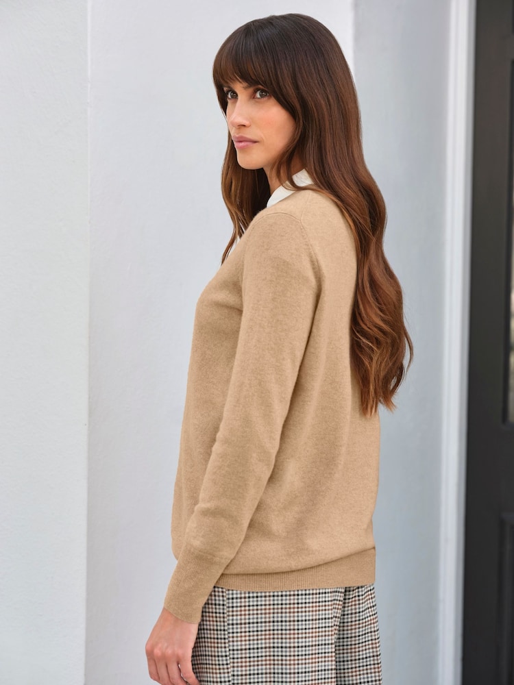 Pure Collection Cashmere Boyfriend Jumper - Image 2 of 3