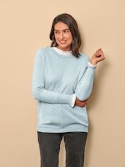 Pure Collection Cashmere Boyfriend Jumper - Image 1 of 3