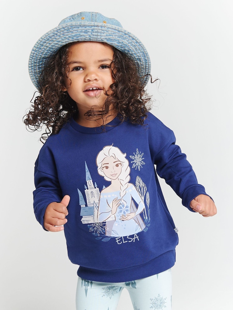 Brand Threads Blue Frozen Top and Leggings Set - Image 5 of 5 Brand Threads Blue Frozen Top and Leggings Set - Image 5 of 5