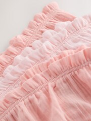 Pink Woven Baby Knickers 3 Pack (0mths-2yrs) - Image 6 of 7