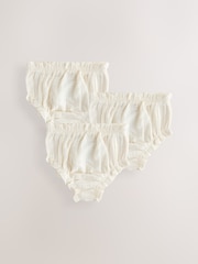 Cream - Chiloți țesuți pentru bebeluși 3 pachet (0luni-2ani) - Imaginea 1 din 5