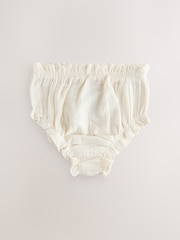 Cream - Chiloți țesuți pentru bebeluși 3 pachet (0luni-2ani) - Imaginea 2 din 5