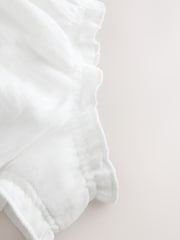 أبيض - Woven Baby Knickers 3 Pack (0mths-2yrs) - صورة 7 من 7