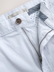 světle modrá - Plátěné kraťasy s páskem - Obrázek 8 z 10