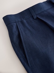 Marinen - 100% Linen Chino Shorts - Bilde 9 av 10