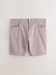 粉色 - 舒適伸縮 5 口袋卡其短褲 - 圖片 6，共 9