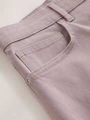 粉色 - 舒適伸縮 5 口袋卡其短褲 - 圖片 9，共 9