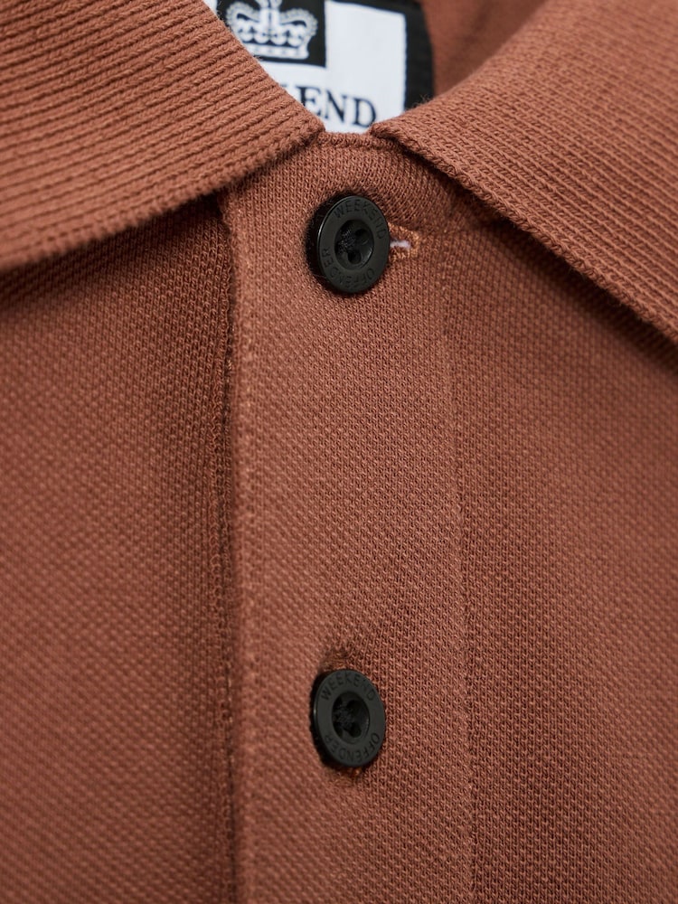 Weekend Offender Caneiros Classic Badge Polo Shirts - Image 6 of 6