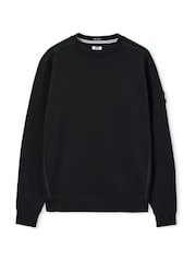 Weekend Offender Thunder Crew With Parachute Binding Sweat Top - Image 4 of 7