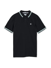 Weekend Offender Levanto With Contrast Tipping Polo Shirt - Image 4 of 6