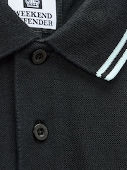 Weekend Offender Levanto With Contrast Tipping Polo Shirt - Image 5 of 6