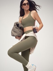 OSIA Olive Green Cross Back Bra Top - Image 5 of 5