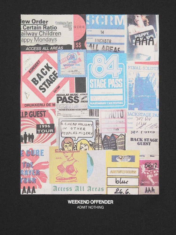 Weekend Offender Passes Graphic T-Shirt - Image 5 of 5