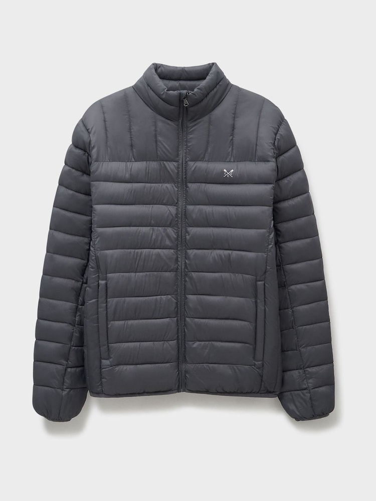 Crew Clothing Grey Lowther Jacket - Image 5 of 5 Crew Clothing Grey Lowther Jacket - Image 5 of 5