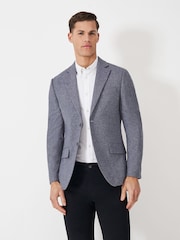 Crew Clothing Wool-Blend Tweed Blazer - صورة 1 من 6