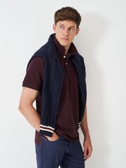 Crew Clothing Company Orange Classic Pique Polo Shirt - Image 1 of 6
