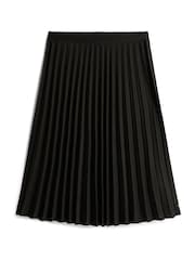 Tommy Hilfiger Black Pleated Midi Skirt - Image 5 of 5