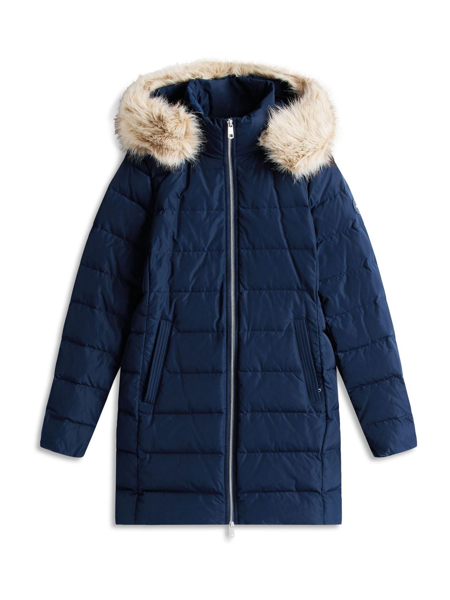 Next：日本 Tommy Hilfiger フェイクファー フード付き ダウン