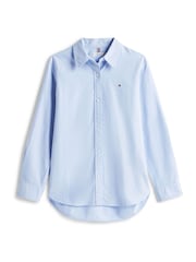 Tommy Hilfiger Blue Relaxed Fit Oxford Shirt - Image 5 of 5
